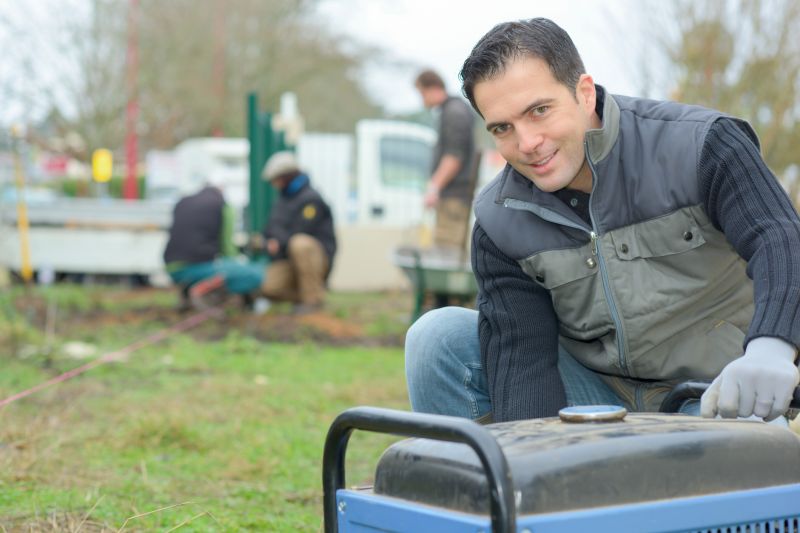 Local Portable Generator Service pros at work